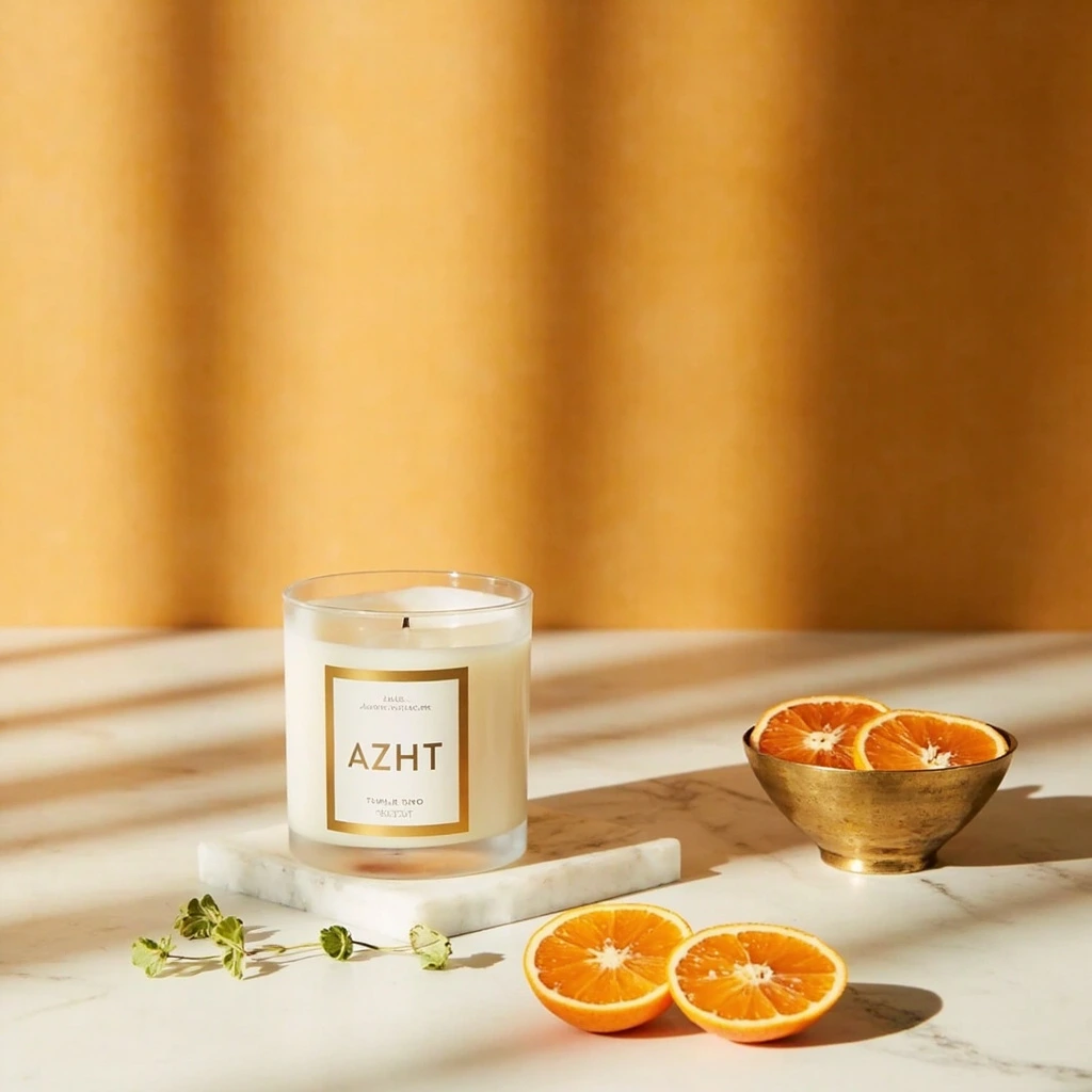 Sliced bitter oranges and a brass bowl representing the citrus family.